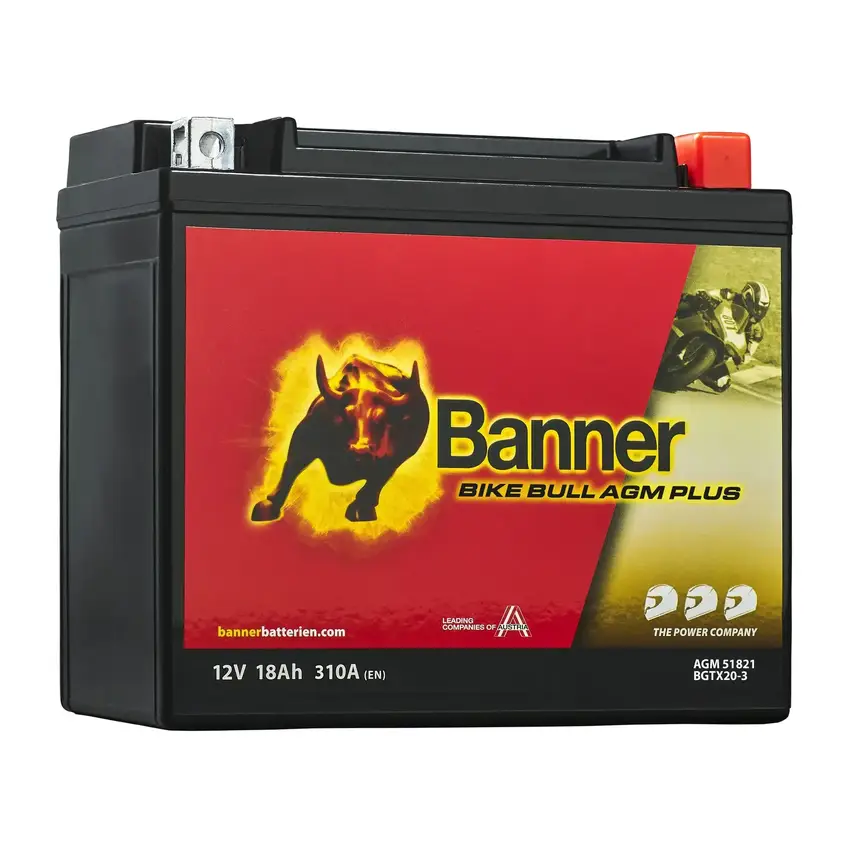 BANNER Bike Bull AGM PLUS BGTX20-3 12V/18Ah